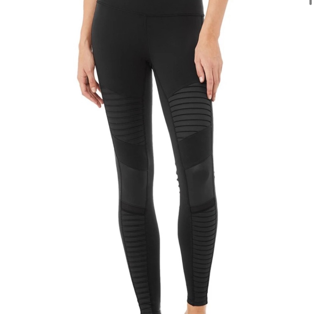 ALO yoga Motto Black leggings